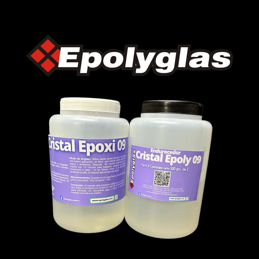 Resina Epoxica Cristal 09