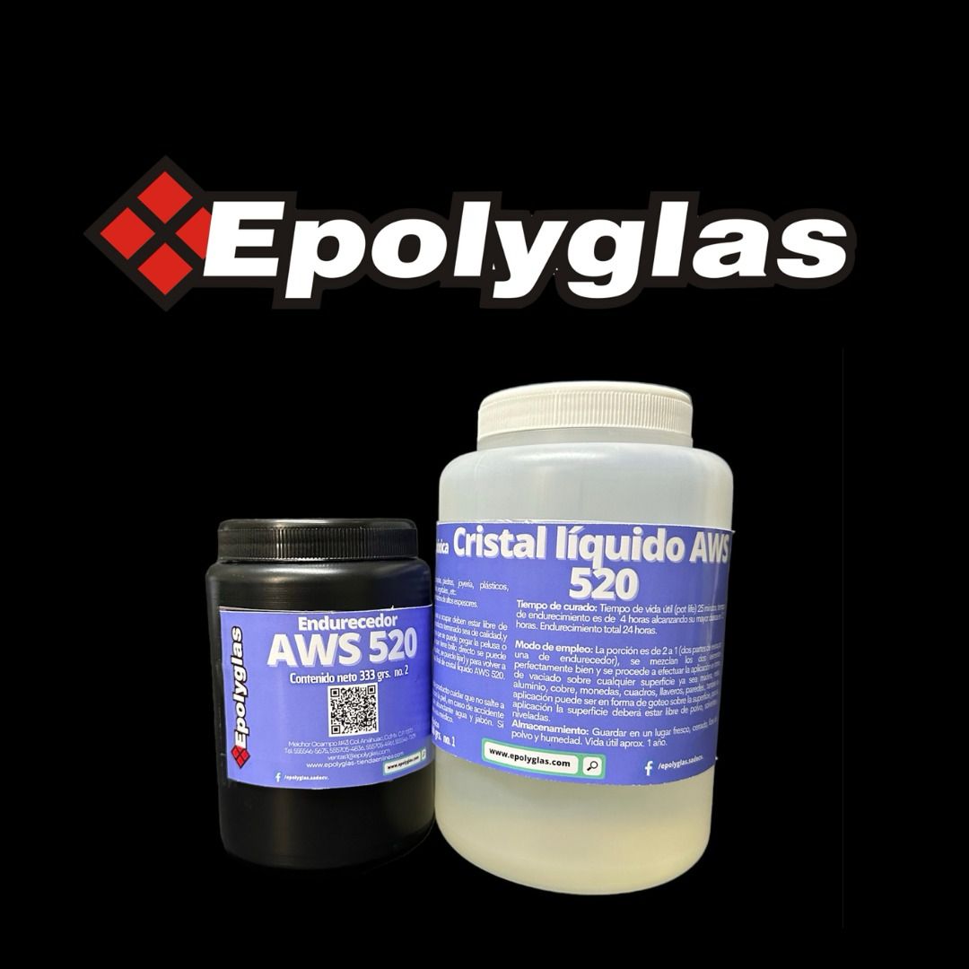 Resina Epoxica Cristal Liquido AWS520