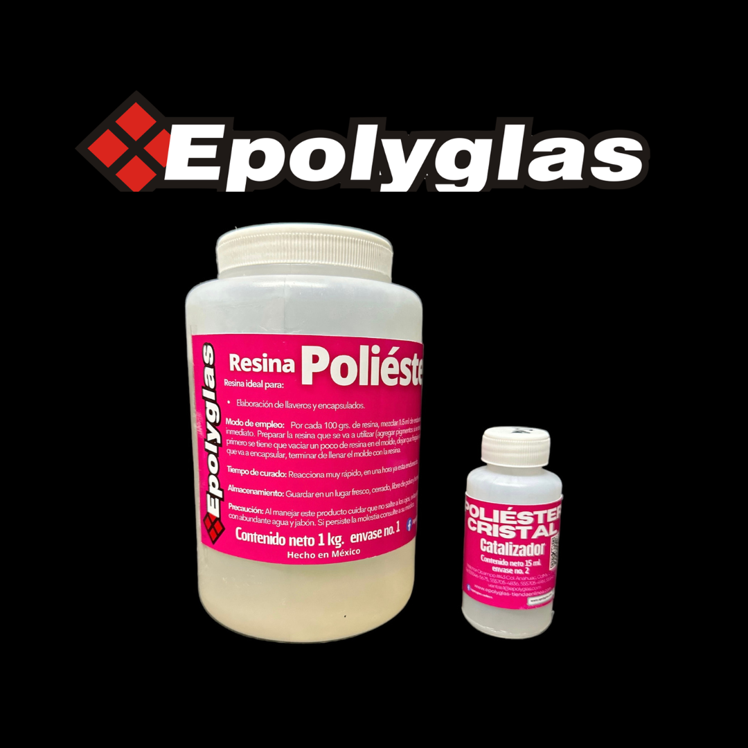 Resina Poliester Cristal